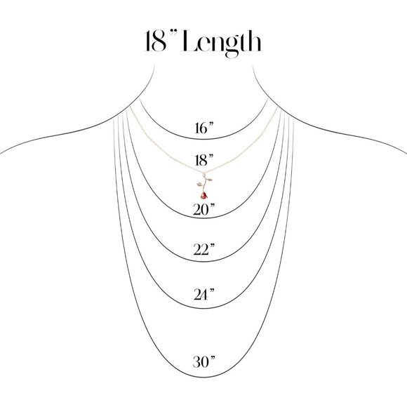 Adorable Gold Rose Pendant Necklace for Women & Teens - Lifetime Guarantee - Picture 9 of 9